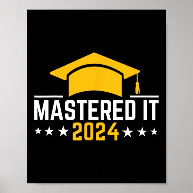 Póster Graduación De Grado En 2024 (Frente)