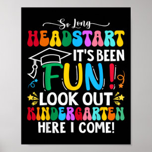 Póster Graduación de inicio de sesión 2025 en guardería