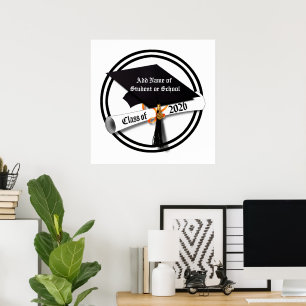 Póster Graduación de la clase Cap y Diploma de 2026