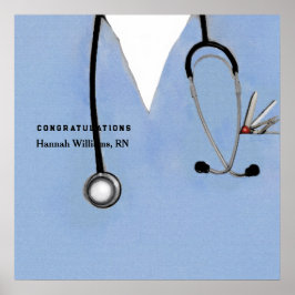 Póster Graduación de la Escuela de Enfermería de Enfermer