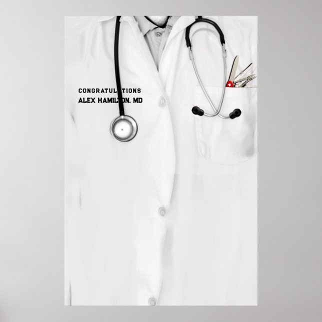 Póster Graduación de la Facultad de Medicina (Frente)