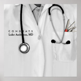 Póster Graduación de la Facultad de Medicina