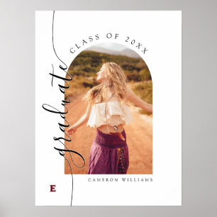 Póster Graduación de la Universidad de Elon