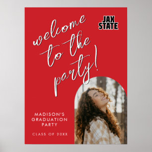 Póster Graduación de la Universidad Estatal de Jacksonvil