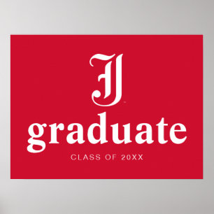 Póster Graduación de la Universidad Estatal de Jacksonvil