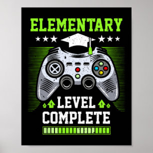 Póster Graduación de nivel elemental completa Cl 2025 Jug
