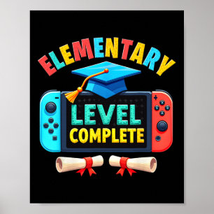 Póster Graduación de nivel elemental completa Cl 2025 Jug