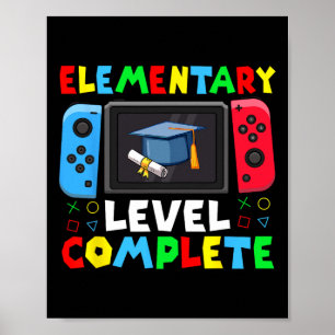 Póster Graduación de nivel elemental completa Cl 2025 Jug