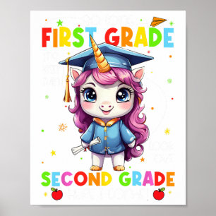 Póster Graduación De Primer Grado El Último Día De La Esc