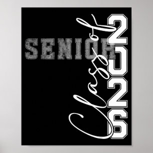 Póster Graduación de secundaria de último año de la promo
