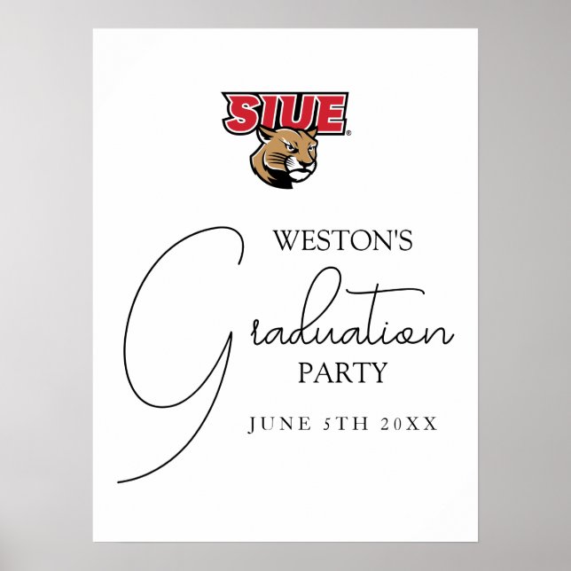 Póster Graduación de SIUE (Frente)