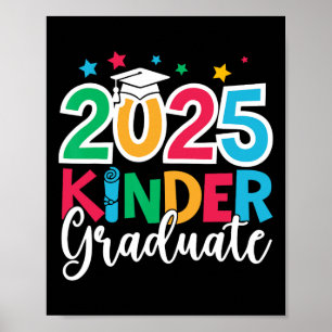 Póster Graduación en jardines de infancia 2025
