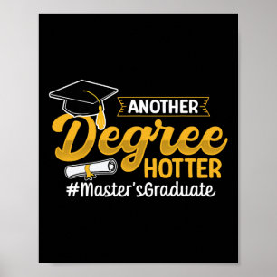 Póster Graduación Graduada Maestría Mba