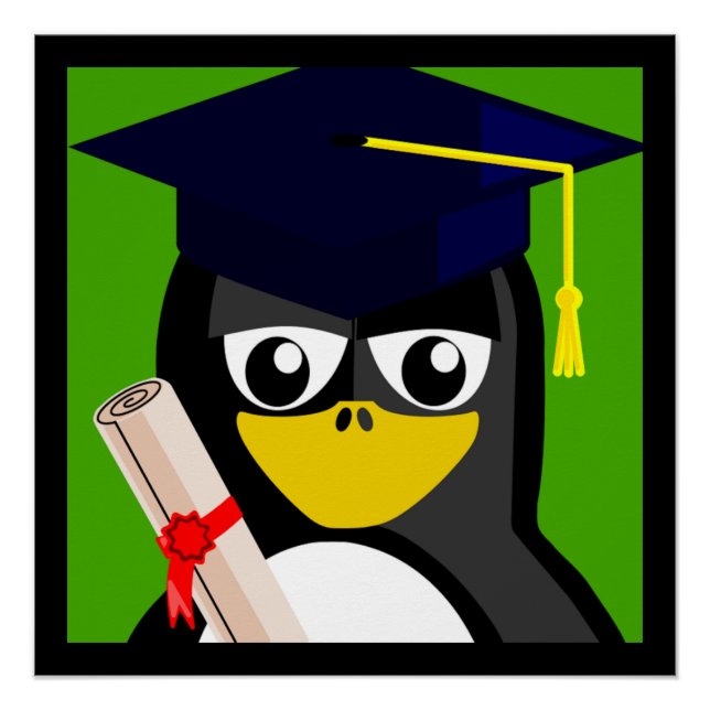 PÓSTER GRADUACIÓN PENGUIN (Anverso)