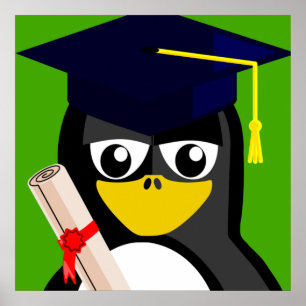 PÓSTER GRADUACIÓN PENGUIN