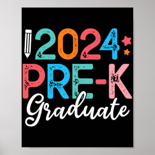 Póster Graduación Preescolar 2024 El Último Día De Tal