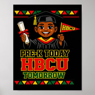 Póster Graduación Prek Today Hbcu 2026 Familia Papá Mamá 