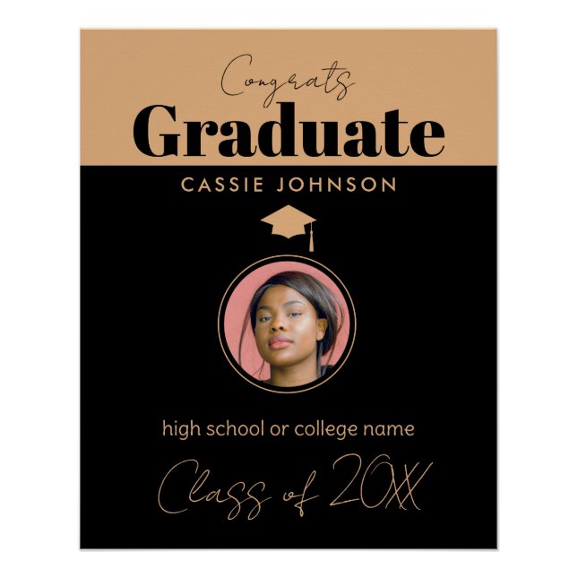 Póster Graduado de Congrats, Clase de 2023