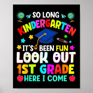 Póster Graduado de Graduado de Niños B