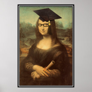 Póster Graduado de Mona