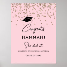 Graduado Fiesta de clase Rubor de 2023 Digital