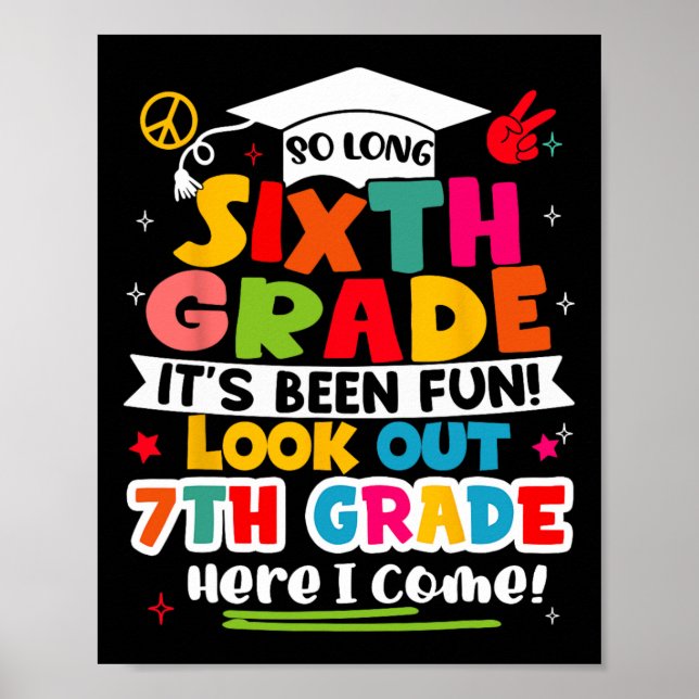 Póster Graduado Graduado Chicas Ki (Frente)