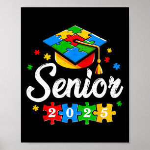 Póster Graduado Superior de Autismo 2025 Graduación de Au