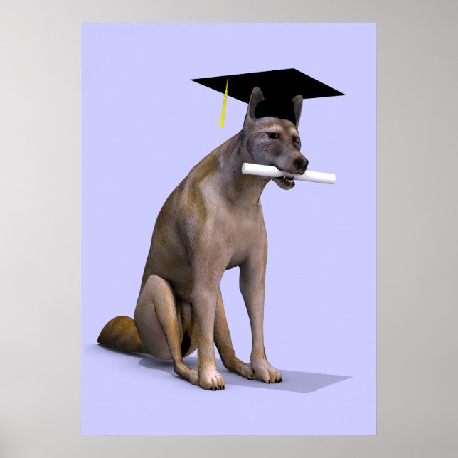 Póster Graduate Coyote (Frente)