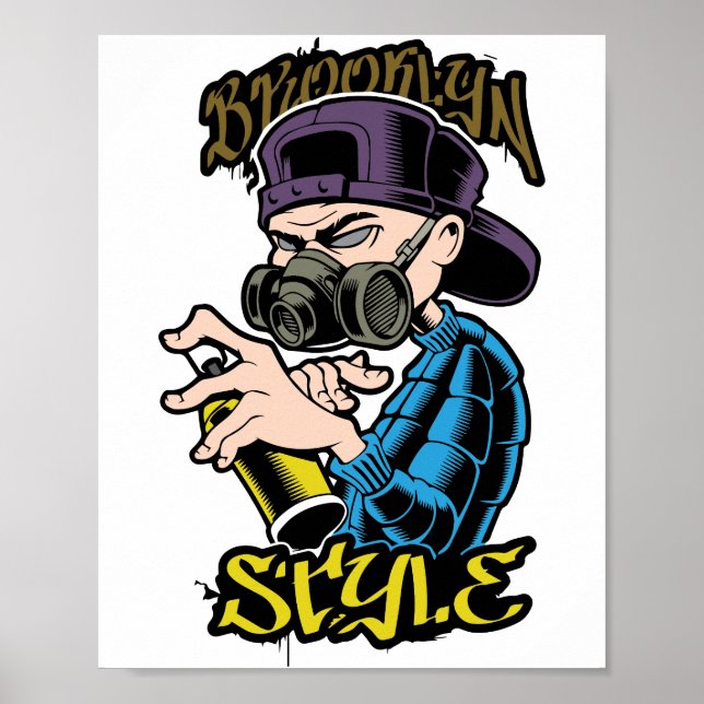 Póster Graffiti (Frente)