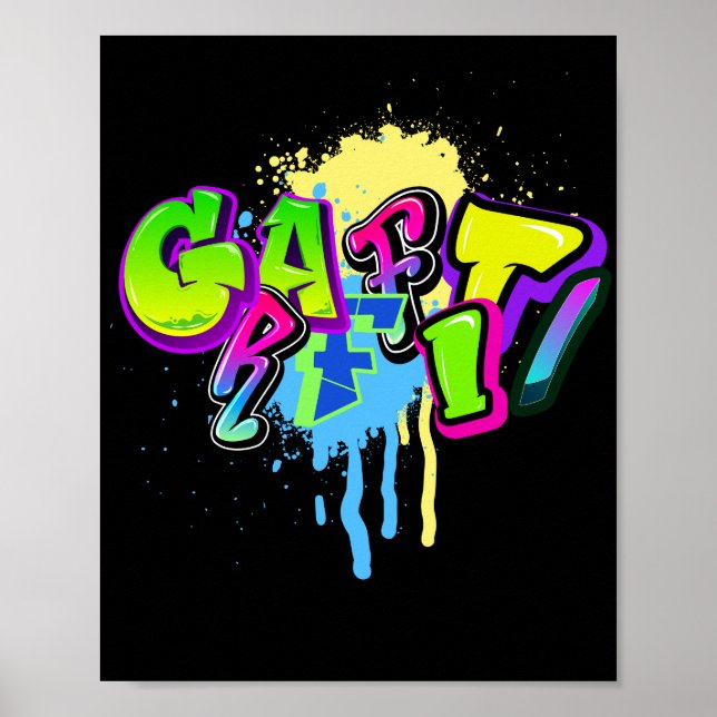 Póster Graffiti (Frente)