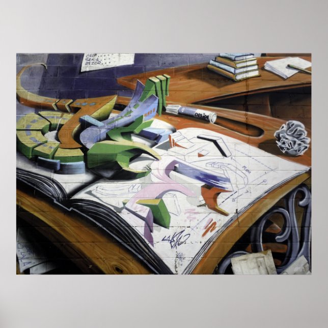 PÓSTER GRAFFITI (Frente)