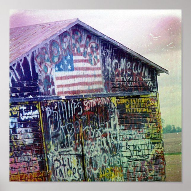 Póster Graffiti Barn (Frente)