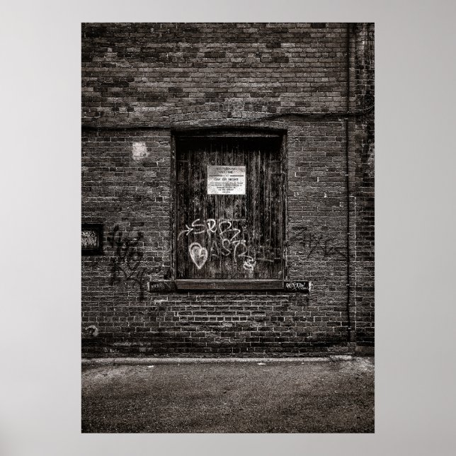 Póster Graffiti de Alleyway no 4 (Frente)