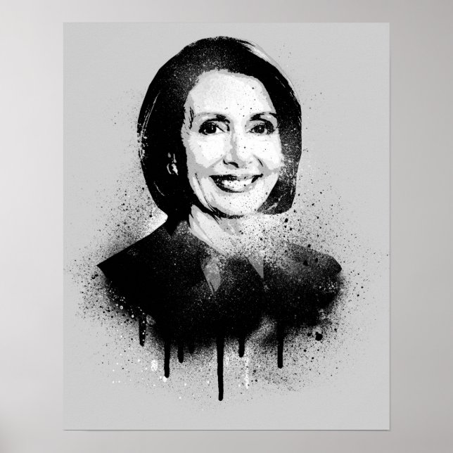 Póster Graffiti de Nancy Pelosi (Frente)