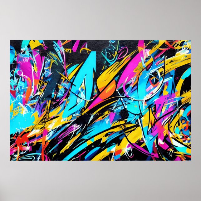 Póster Graffiti Love - Original Urban Art (Frente)