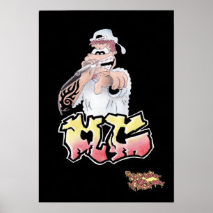Póster GRAFFITI M C CARTOON print/poster