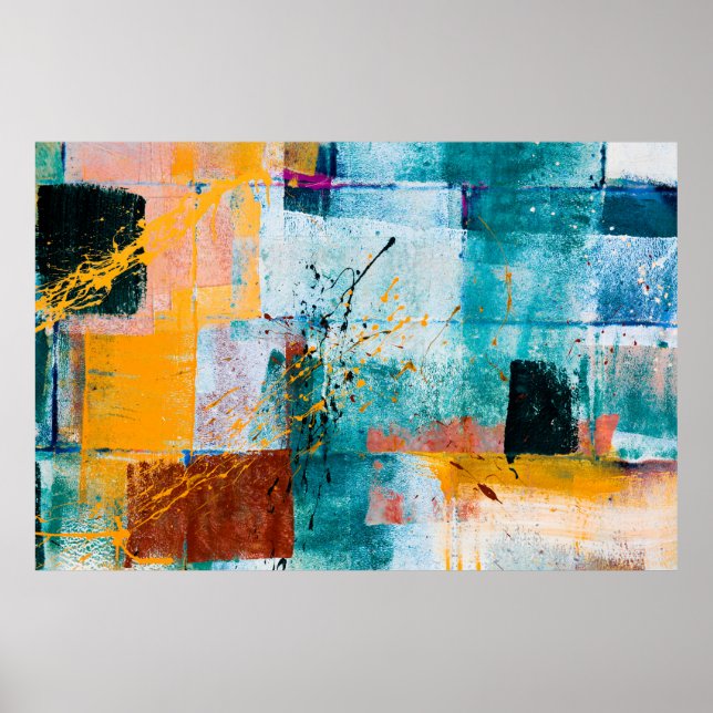 Póster Graffiti murales en las calles del oeste de Los Án (Frente)