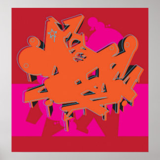 Póster Graffiti Poster