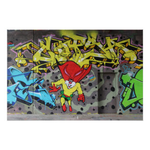 Póster Graffiti superbundante