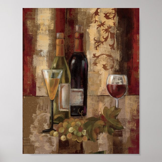 Póster Graffiti y vino (Frente)