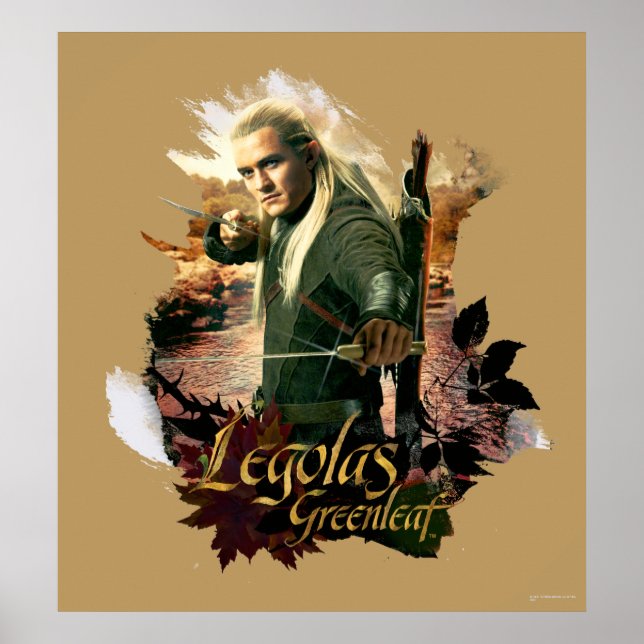 Póster Gráfica 2 de LEGOLAS GREENLEAF™ (Frente)