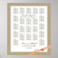 Gráfica de asientos de Boda de arbustos y arcos de