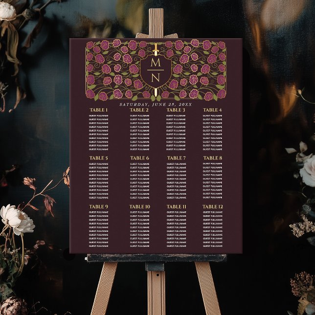 Póster Gráfica de asientos de monograma medievales Sword  (Subido por el creador)