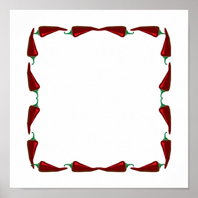 Póster Gráfica de cuadro de punto extremo a extremo (Frente)