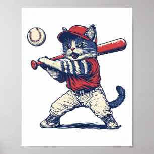 Póster Gráfica divertida de Cat Bysebyll