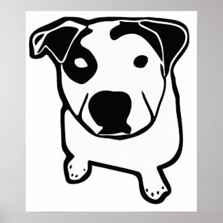 Póster Gráfica T-Bone de Pit Bull