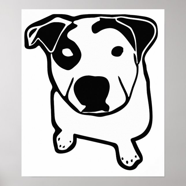 Póster Gráfica T-Bone de Pit Bull (Frente)