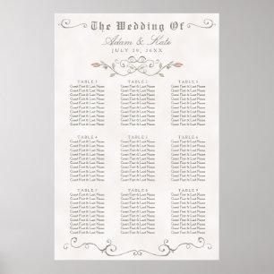 Póster GRÁFICO 61 - 90   Elegante Boda de Belleza