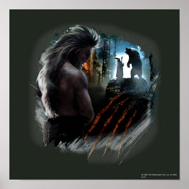 Póster Gráfico BEORN™ Y Gandalf (Frente)