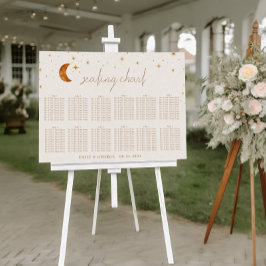 Póster Gráfico de asientos Boda de las Estrellas de la Lu